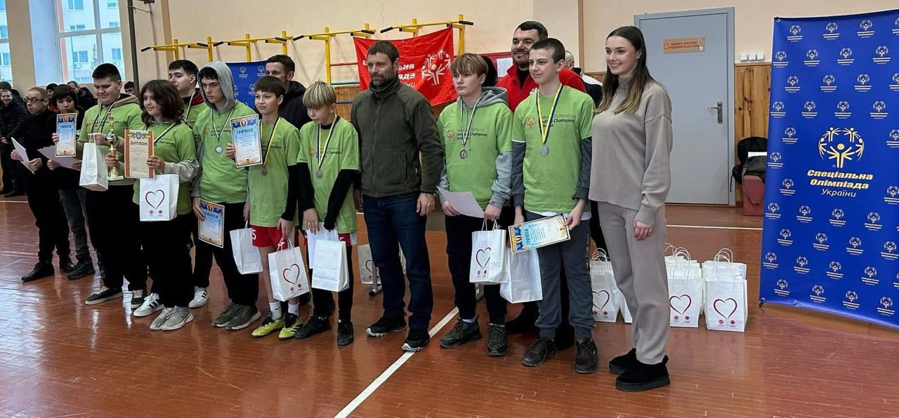 Новини Вінниці - фото з У Вінниці фінішувала Спеціальна Олімпіада України з футзалу