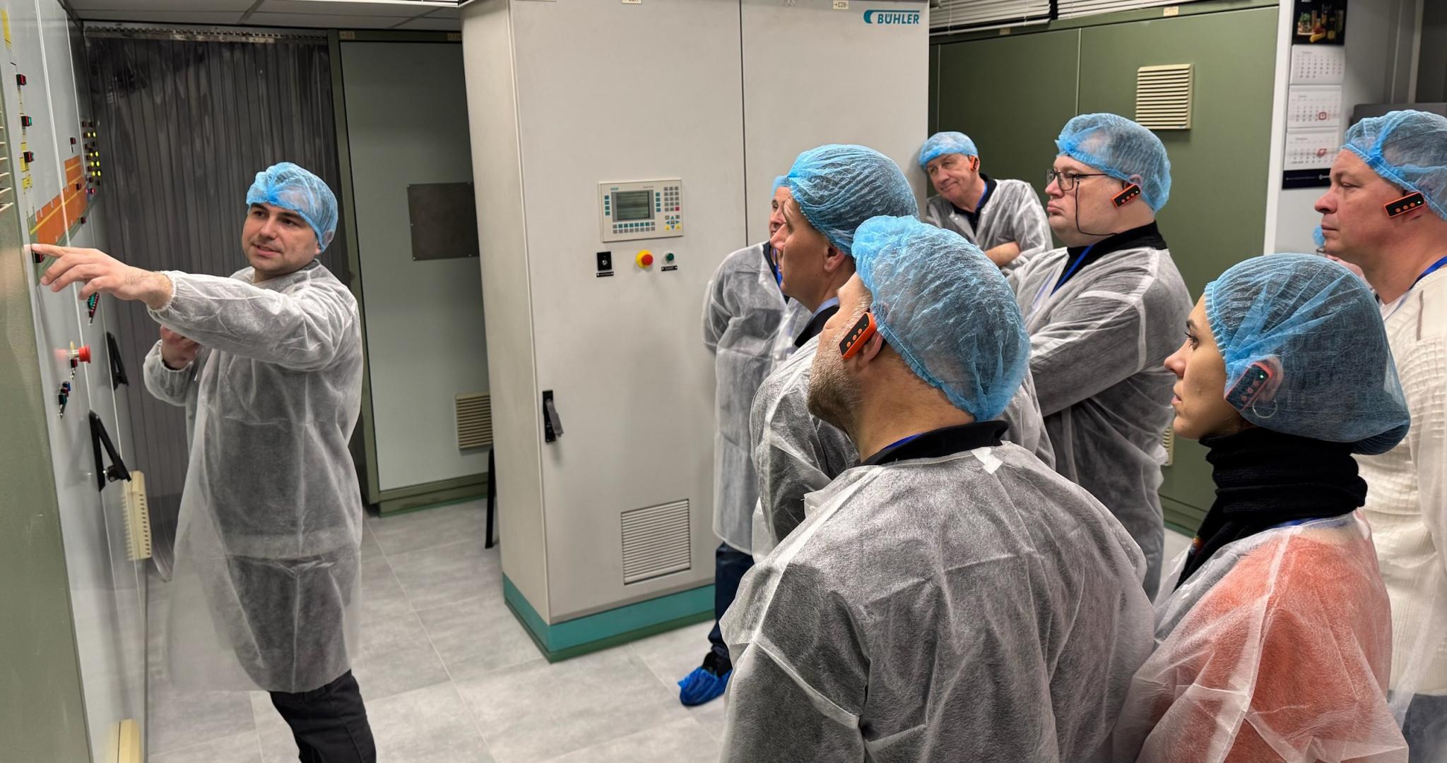 Екскурсія виробничими потужностями Хмельницька макаронна фабрика під час Ради директорів Спілки «Борошномели України»