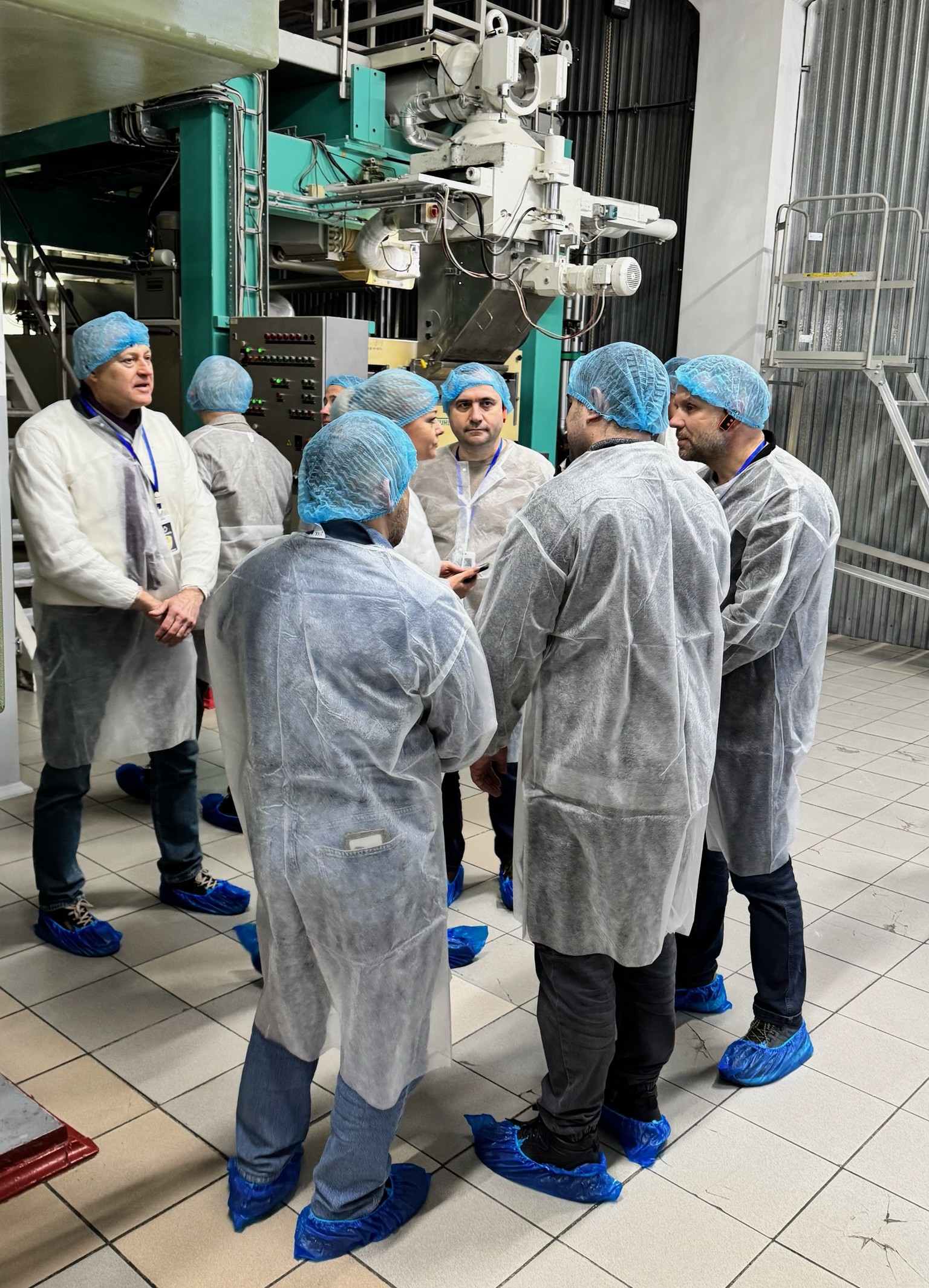 Екскурсія виробничими потужностями Хмельницька макаронна фабрика під час Ради директорів Спілки «Борошномели України»