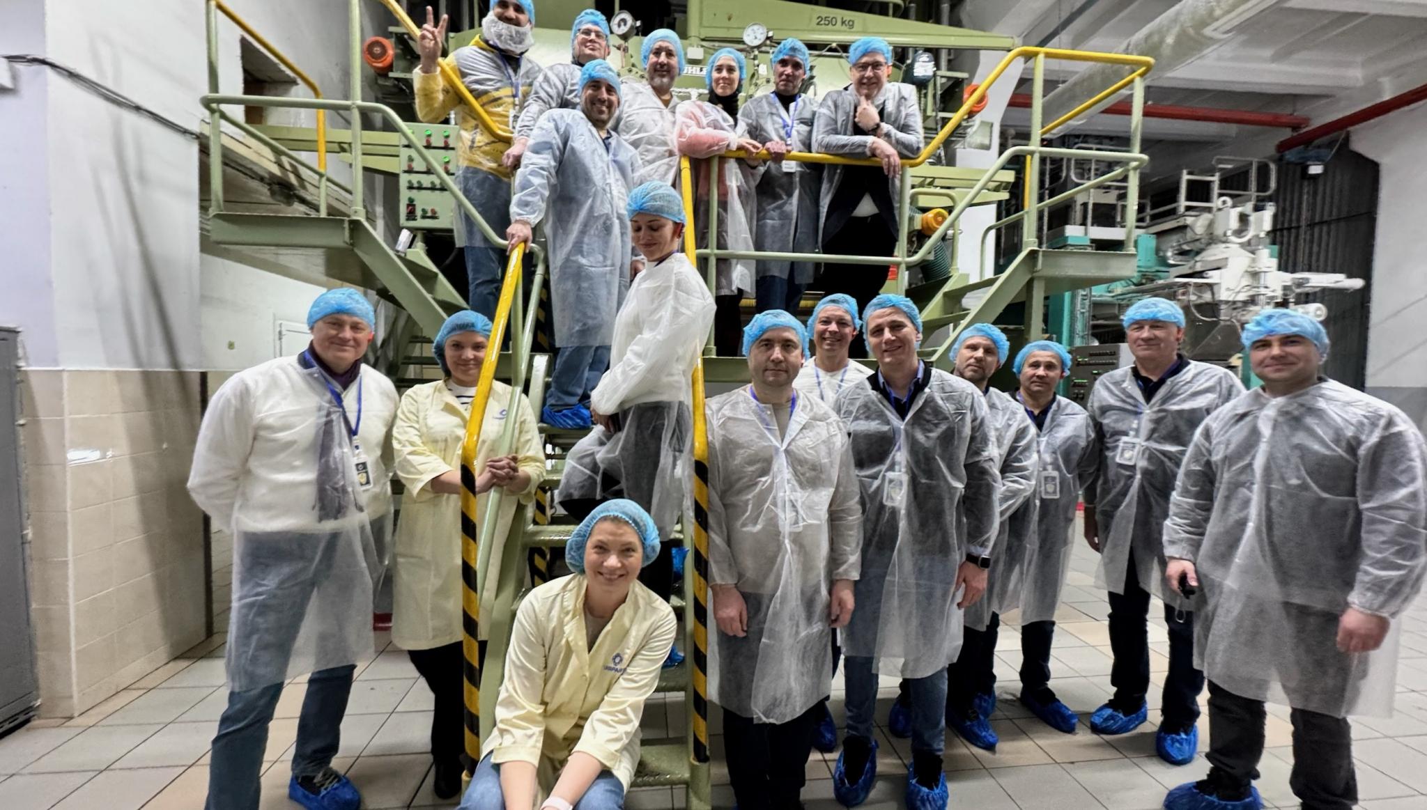 Екскурсія виробничими потужностями Хмельницька макаронна фабрика під час Ради директорів Спілки «Борошномели України»