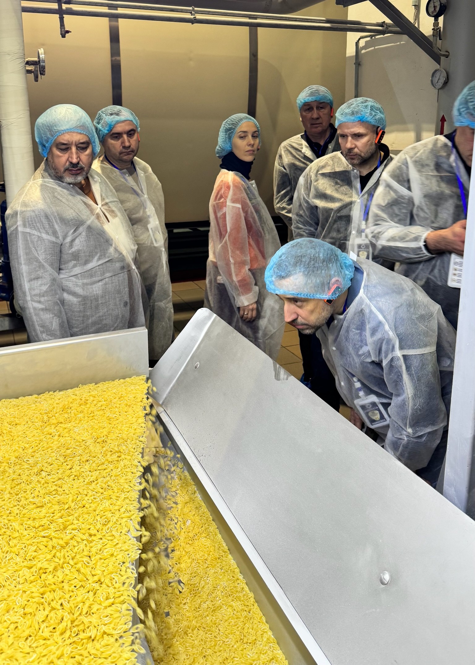 Екскурсія виробничими потужностями Хмельницька макаронна фабрика під час Ради директорів Спілки «Борошномели України»