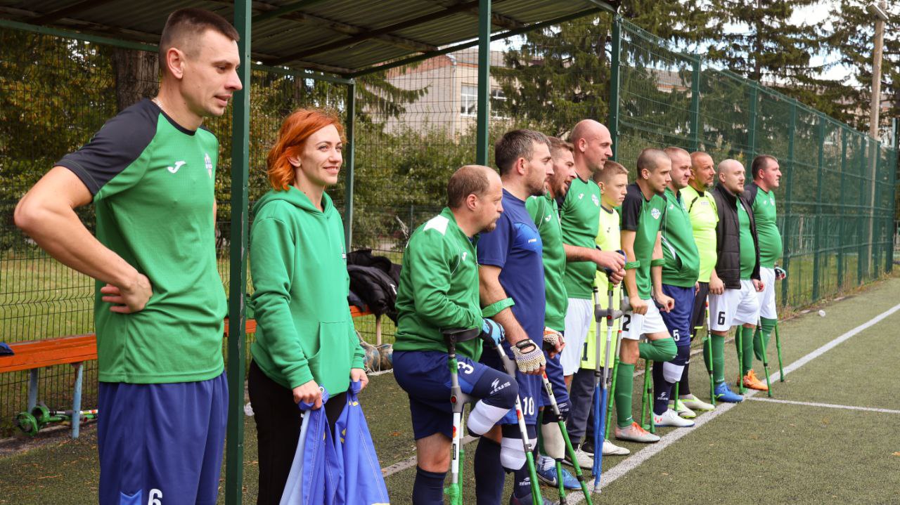 Новини Вінниці - фото з У Вінниці вперше відбудеться матч 1/8 фіналу Кубку України з ампфутболу (соціальна реклама)