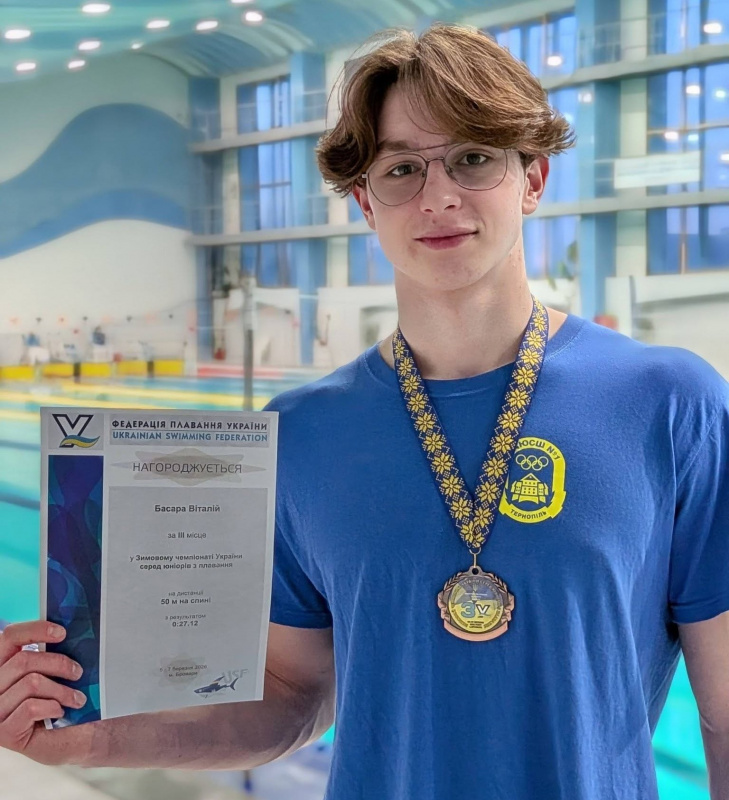 Тернопільські плавці стали призерами Зимового чемпіонату України