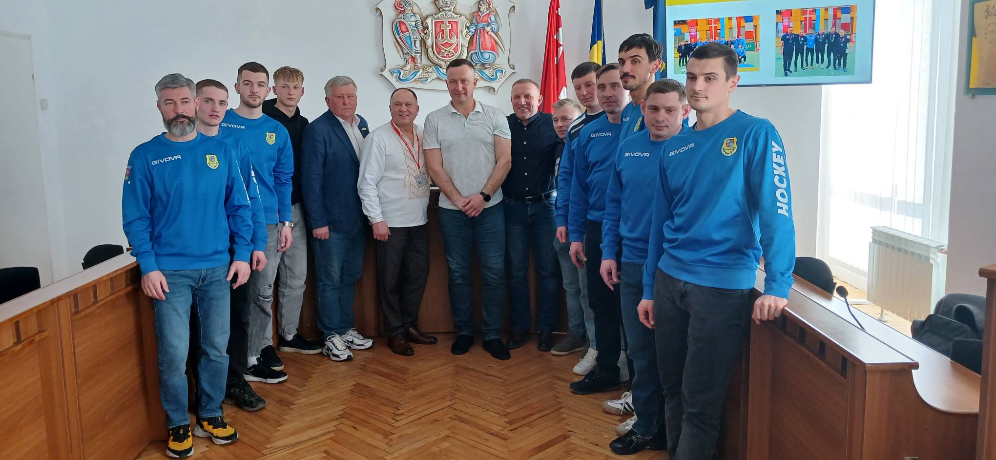 Новини Вінниці - фото з Вшанували волейболісток і хокеїстів. Дві команди отримали нагороди за досягнення