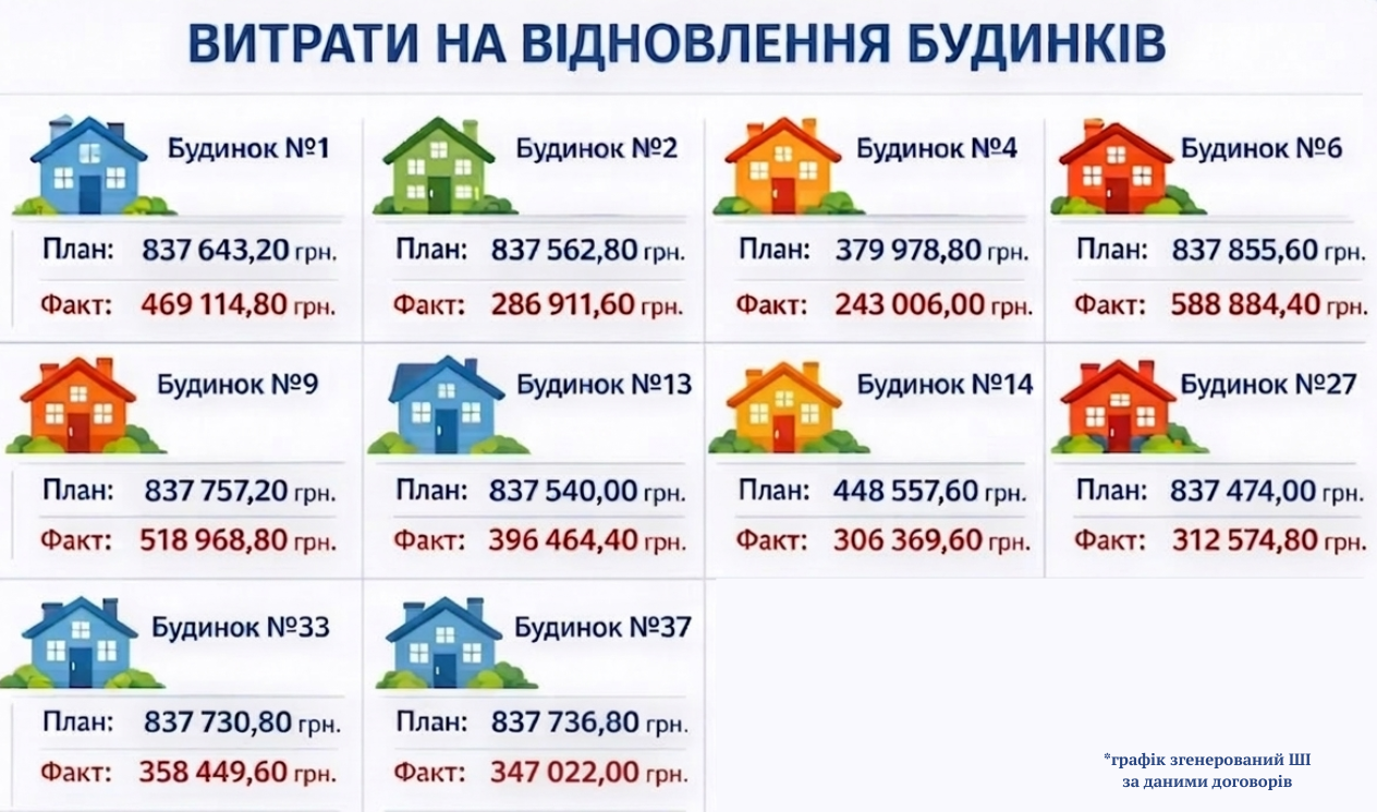 Новини Тернополя - фото з Відбудова на папері на бордах. Що насправді зробили на Херсонщині та Сумщині за гроші Тернопільщини