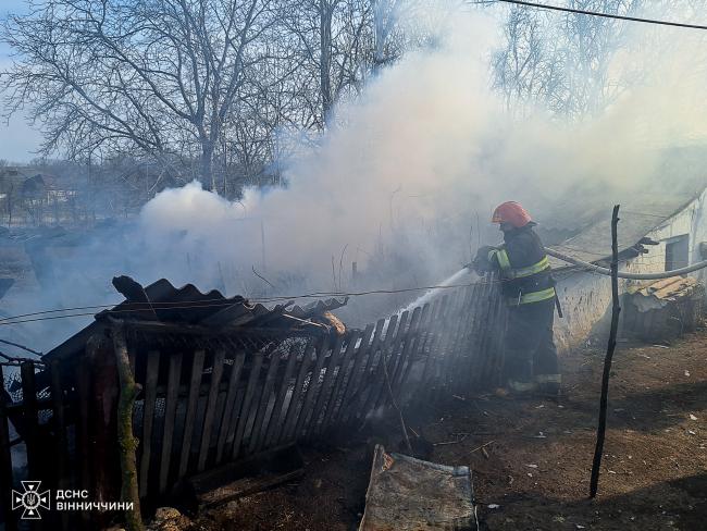 Новини Вінниці - фото з Через недопалок на Ямпільщині загинув 65-річний чоловік. Ще вісім пожеж сталися в області