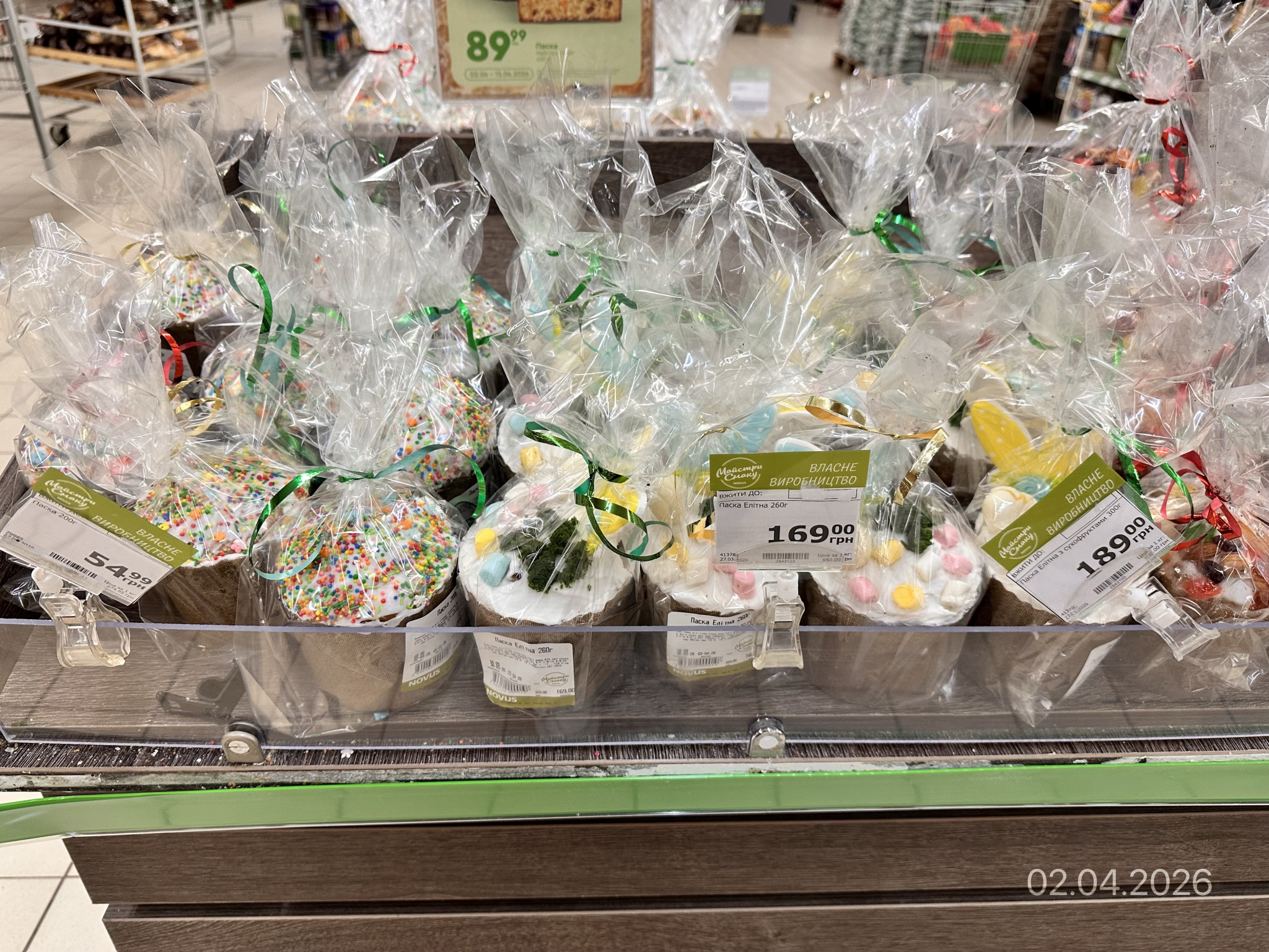 Великодній кошик – 2026: скільки коштують продукти у тернопільських супермаркетах