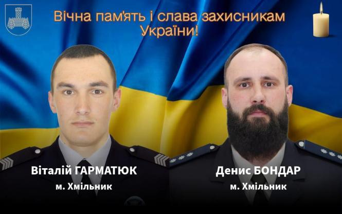 Новини Вінниці - фото з Чорна звістка з фронту: Хмільник втратив двох поліцейських-штурмовиків