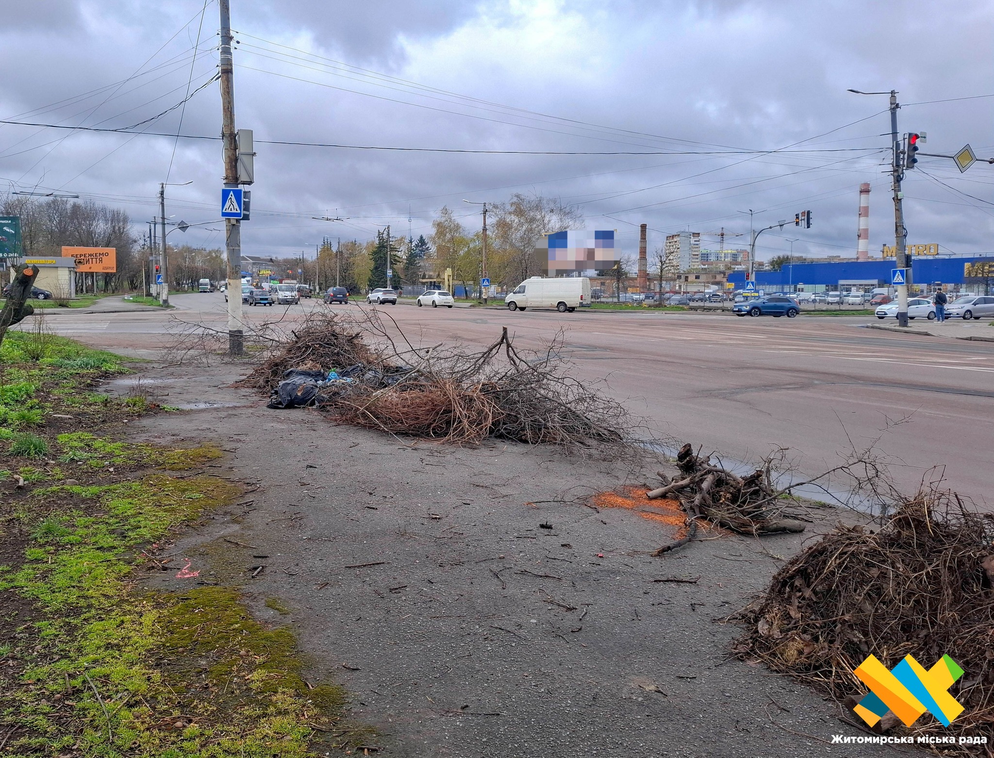 Новини Житомира - фото з У Житомирі на прибраній території знову з'явилося стихійне звалище