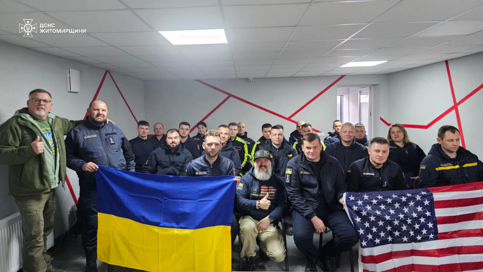 Новини Житомира - фото з У Житомирі відбулася робоча зустріч рятувальників із американським капеланом