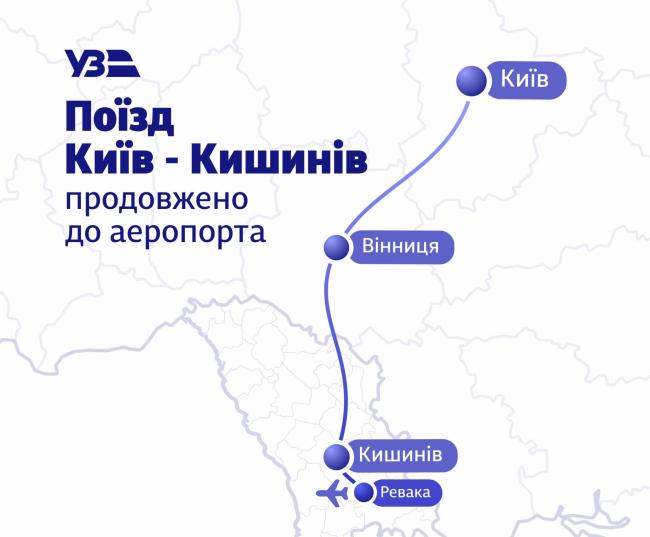 Новини Вінниці - фото з З Вінниці до аеропорту Кишинева без пересадок — Укрзалізниця тестує новий маршрут