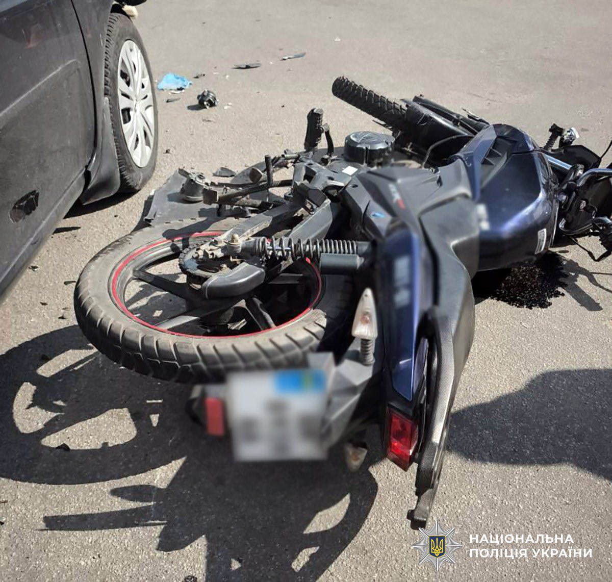 Новини Житомира - фото з У Баранівці в ДТП травмовано мотоцикліста і його пасажирку