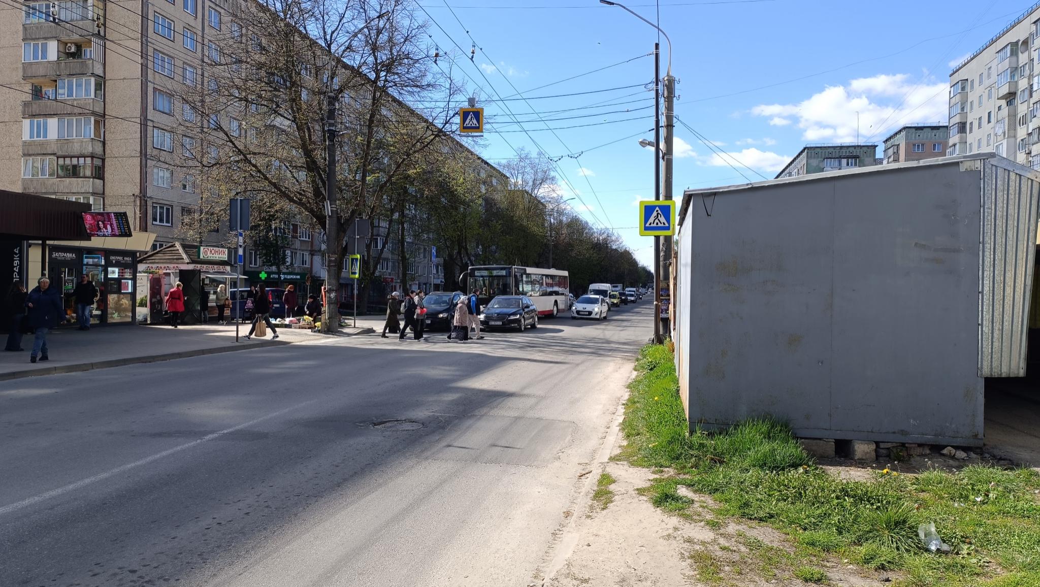 Пропонують перенести пішохідний перехід на Київській — петиція