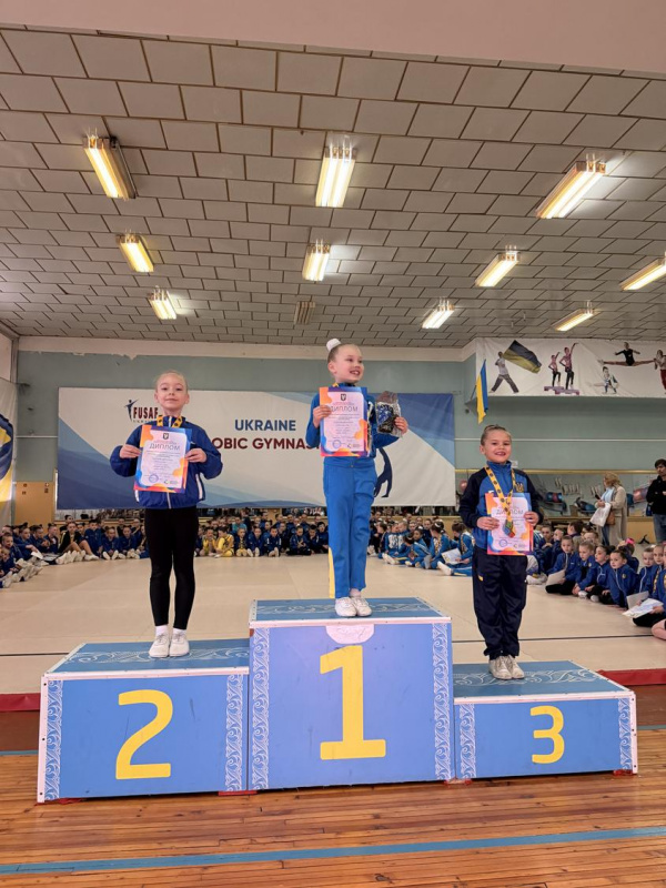 Тернопільські спортсменки здобули 20 медалей на чемпіонаті зі спортивної аеробіки