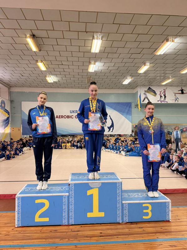 Тернопільські спортсменки здобули 20 медалей на чемпіонаті зі спортивної аеробіки