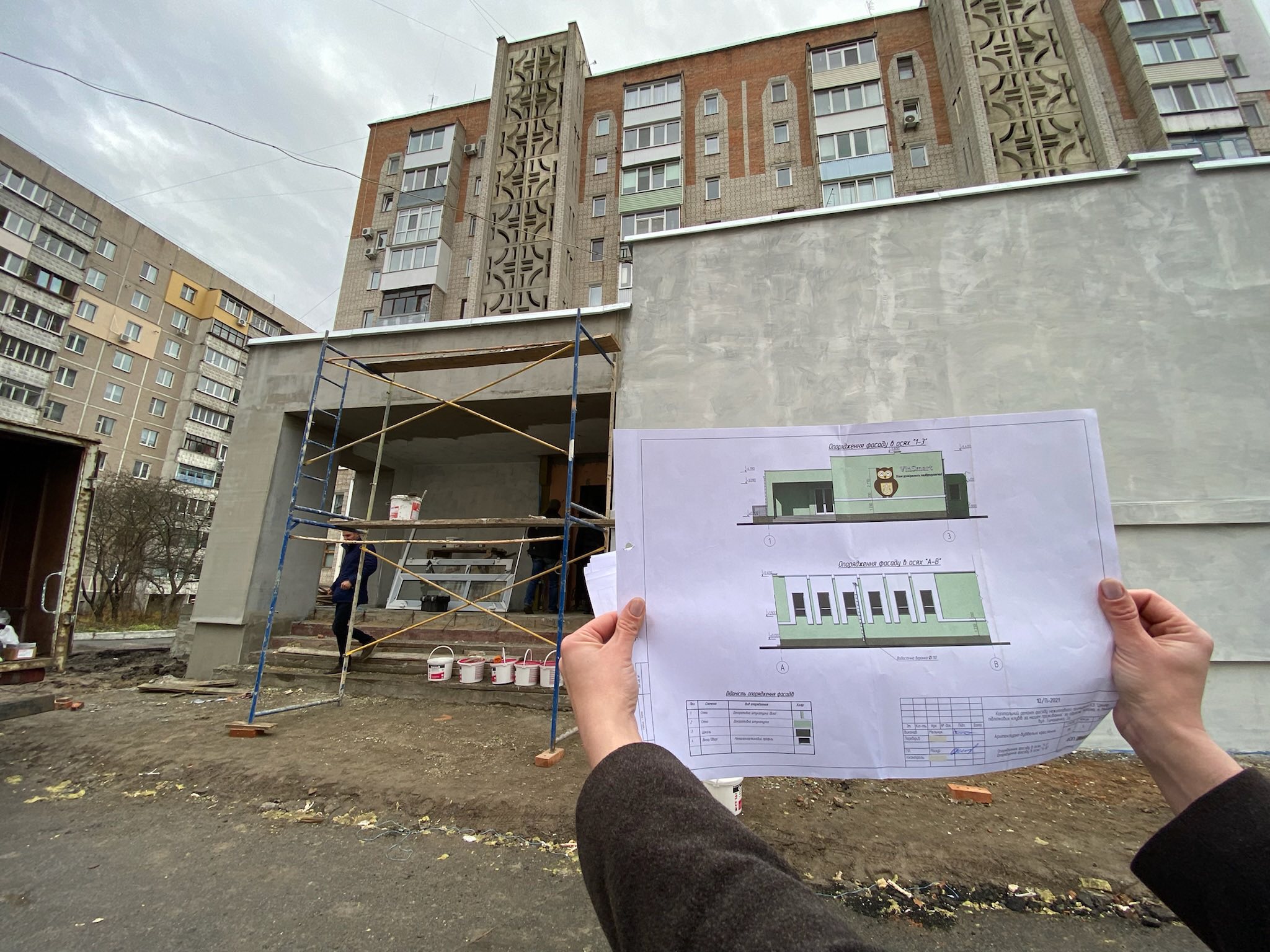 Новини Вінниці - фото з Через війну проект був на паузі: у Тяжилові відновили роботу над дитячим центром «Мрія»