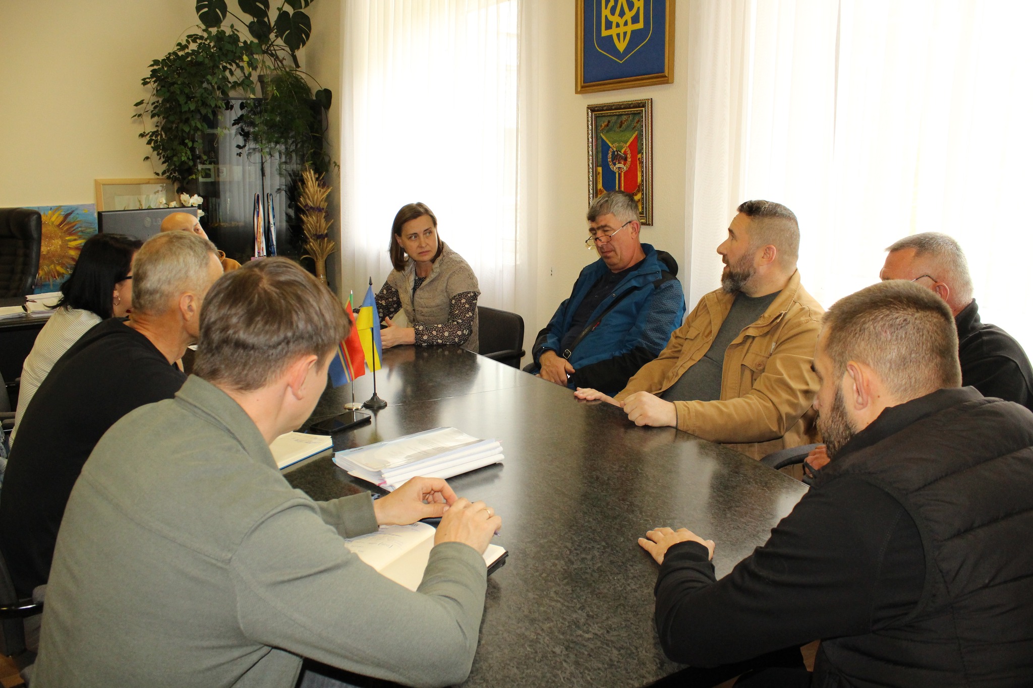 Новини Козятина - фото з У Козятинській громаді обговорили створення сучасного ветеранського простору.
