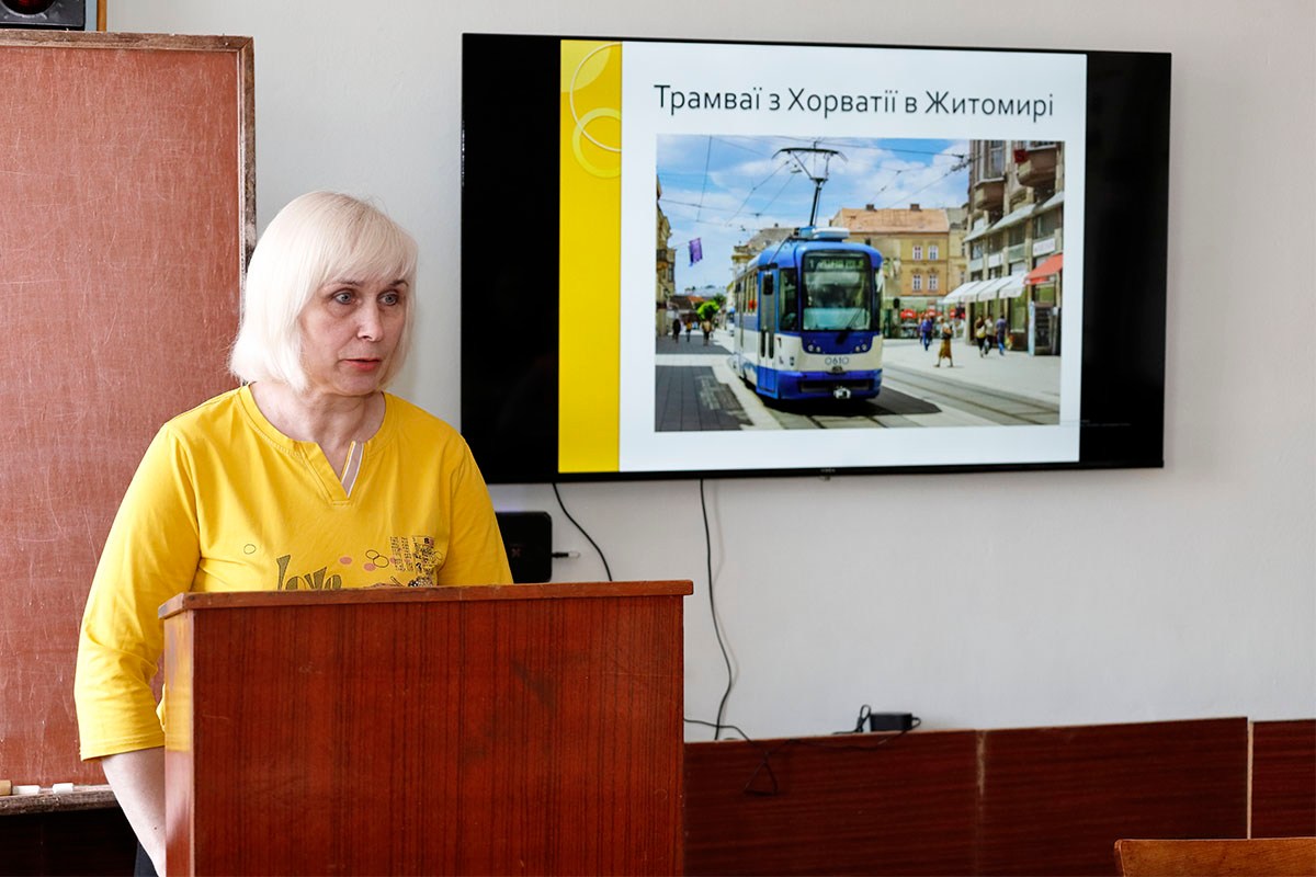 Новини Житомира - фото з У Житомирі розпочали підготовку водіїв для трамваїв із Хорватії