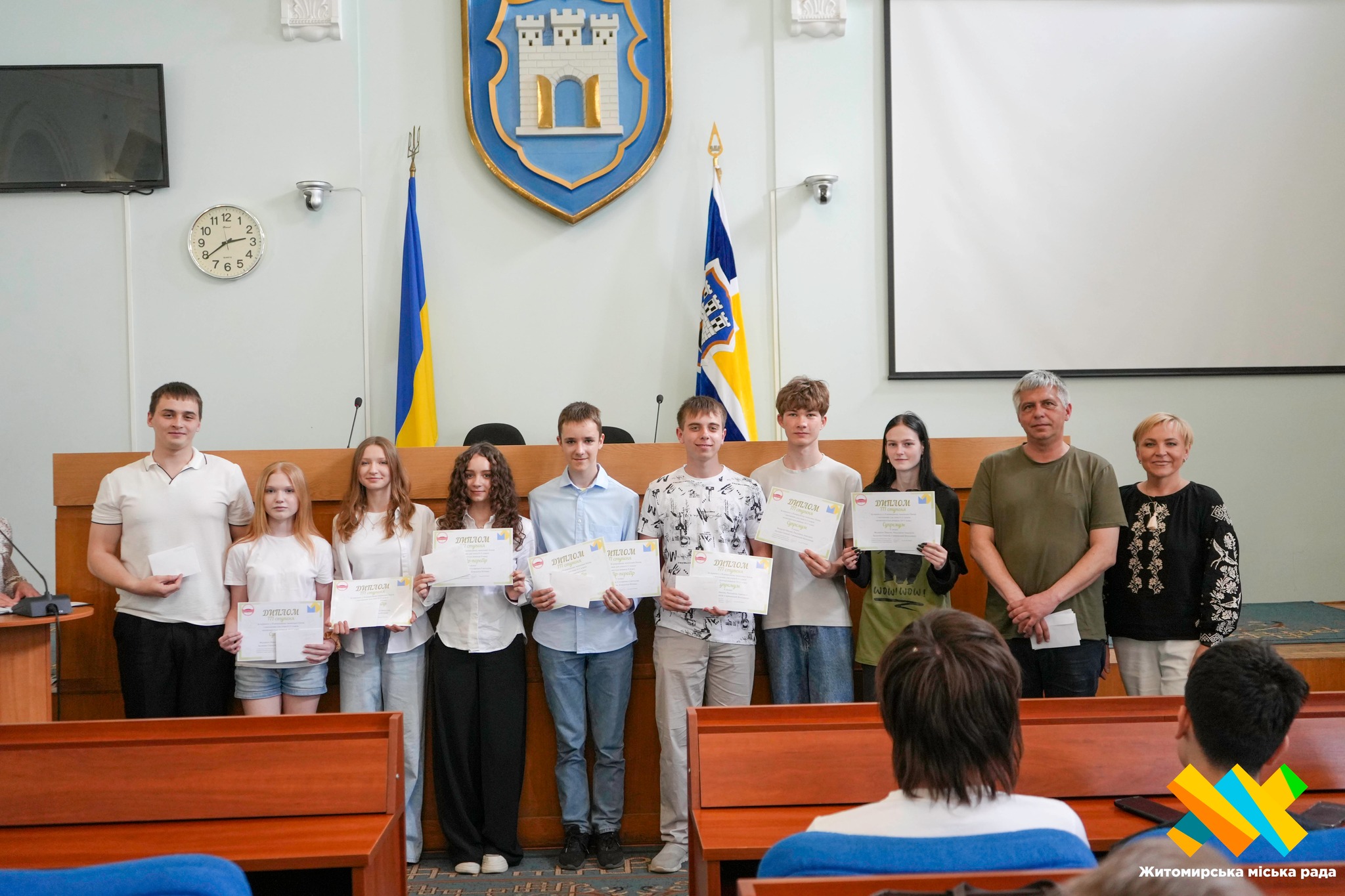 Новини Житомира - фото з У Житомирі відзначили учнів і педагогів, які здобули перемоги на всеукраїнських та міжнародних конкурсах, олімпіадах і виставках