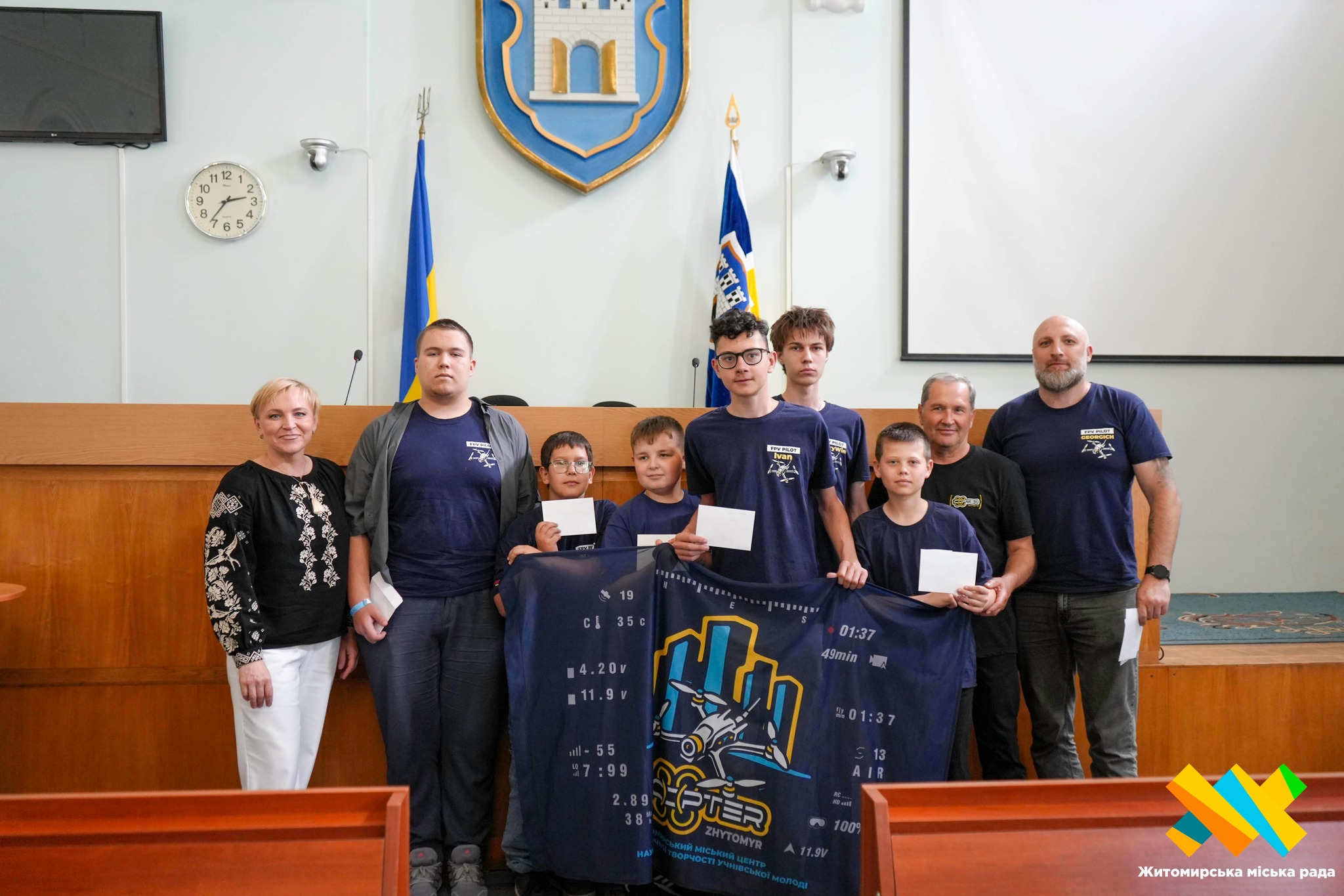 Новини Житомира - фото з У Житомирі відзначили учнів і педагогів, які здобули перемоги на всеукраїнських та міжнародних конкурсах, олімпіадах і виставках