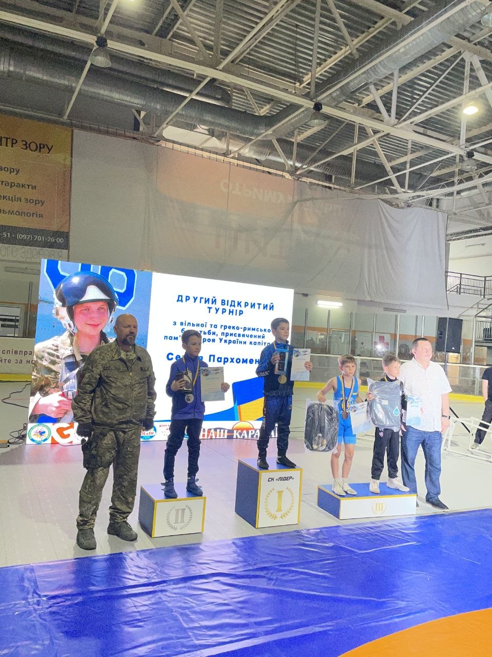 Новини Вінниці - фото з Пам'ять Героя України Сергія Пархоменка у Вінниці вшанували турніром з боротьби