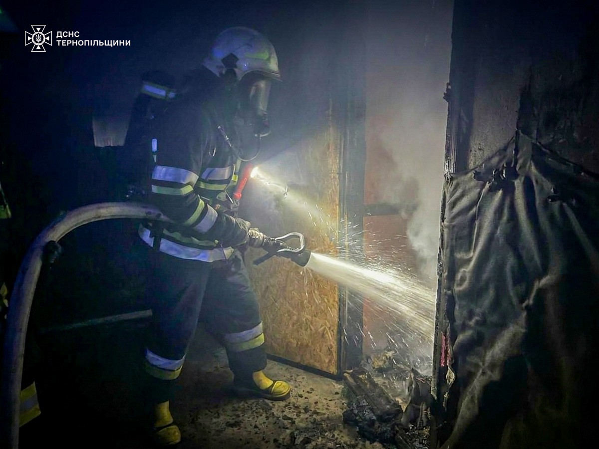 Новини Тернополя - фото з Рятувальники загасили пожежі у двох районах Тернопільщини
