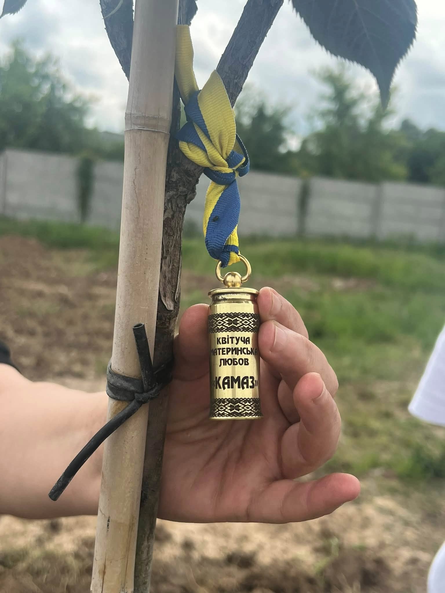 Новини Вінниці - фото з «Квітуча материнська любов»: на Алеї Слави висадили ще 16 сакур на честь полеглих Героїв