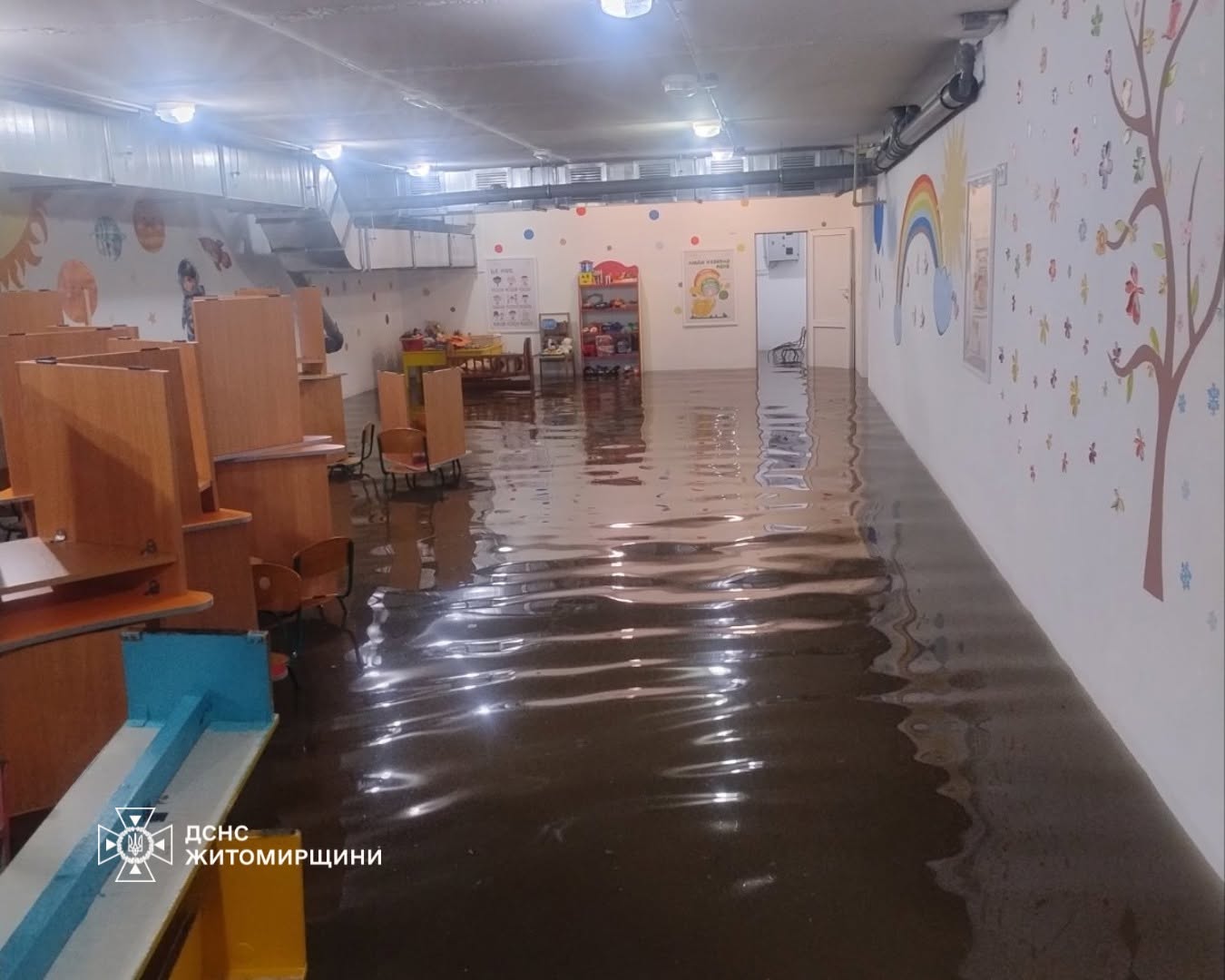 Новини Житомира - фото з Після рясних злив рятувальники відкачували воду у господарствах Бердичівського та Житомирського районів