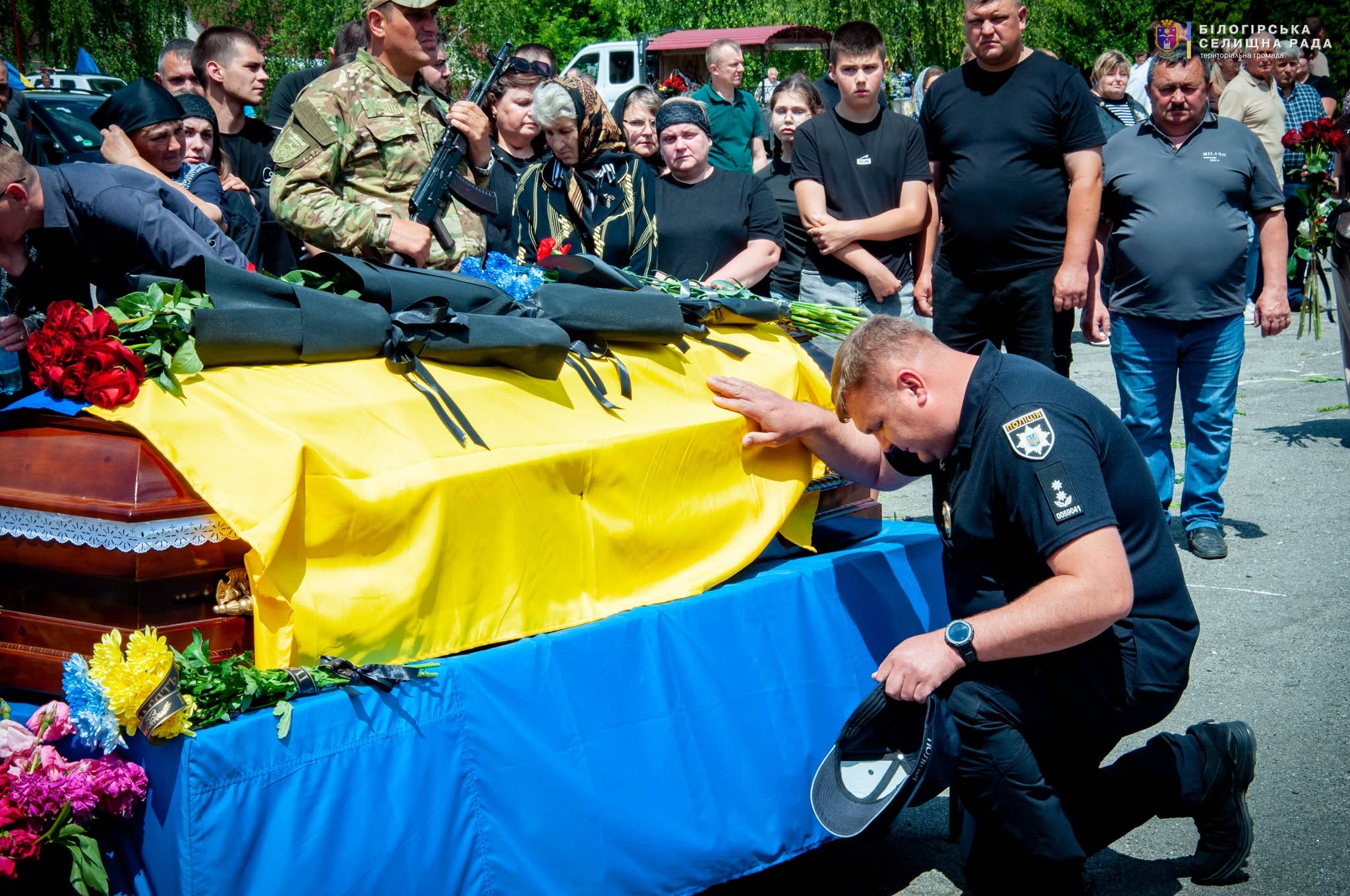 Новини Хмельницького - фото з На Хмельниччині попрощалися із поліцейським Іваном Борищуком