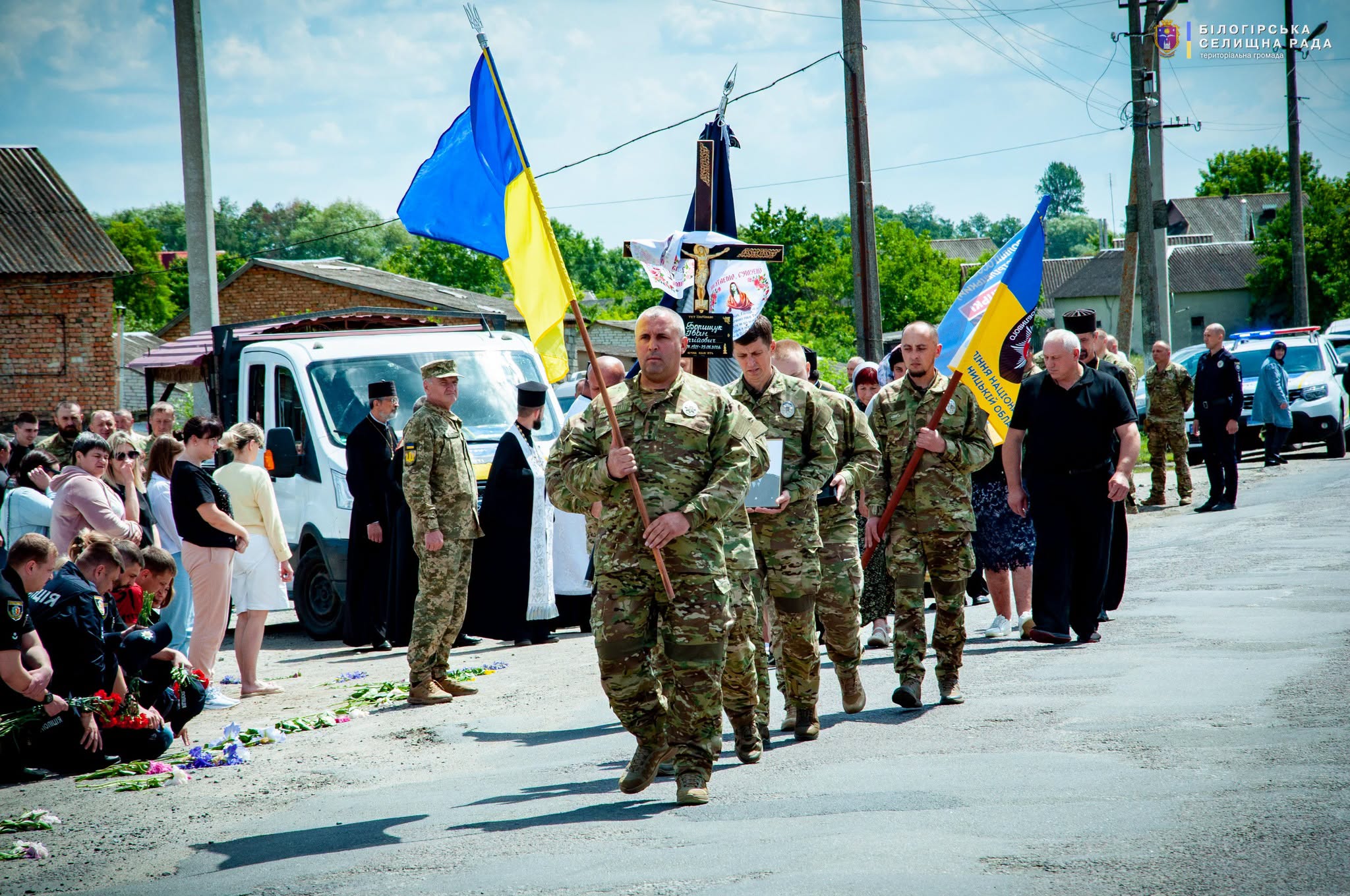 Новини Хмельницького - фото з На Хмельниччині попрощалися із поліцейським Іваном Борищуком