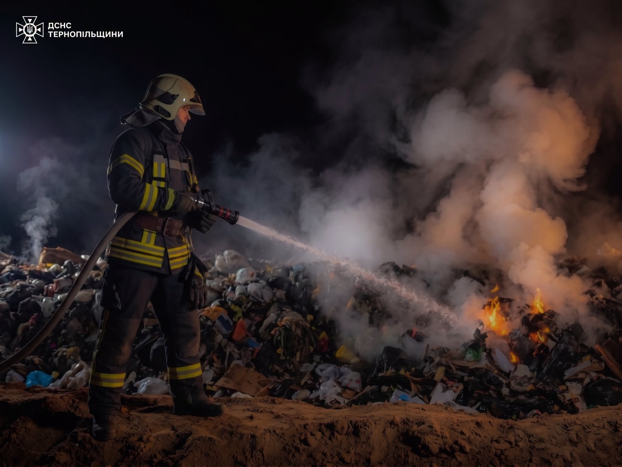 Новини Тернополя - фото з На Чортківщині пожежа охопила пів гектара території