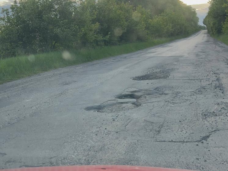 Новини Вінниці - фото з «Не пройшло і року»: що сталося з відремонтованою дорогою на Бар?