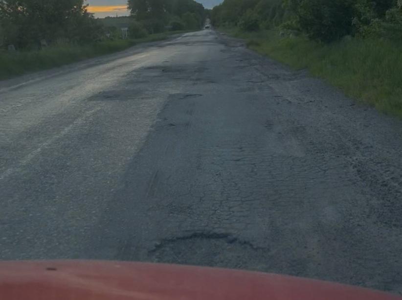 Новини Вінниці - фото з «Не пройшло і року»: що сталося з відремонтованою дорогою на Бар?