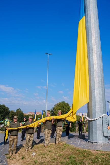 Новини Вінниці - фото з На Замковій горі відзначили День Української Державності та вшанували захисників