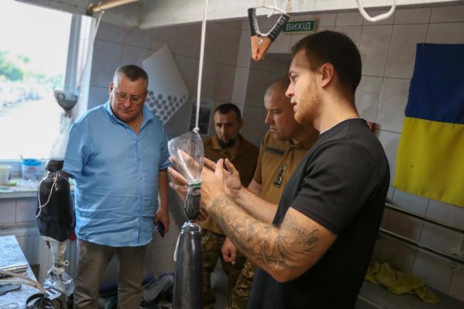 Новини Вінниці - фото з Вінницький полк Нацгвардії уклав меморандум із центром протезування