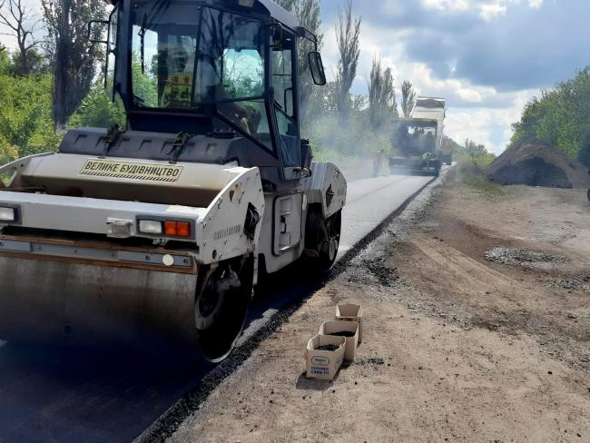 Новини Вінниці - фото з На Вінниччині продовжують ремонт дороги до Ямполя: техніка вже працює на новій ділянці
