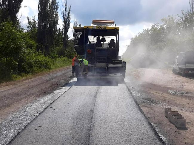 Новини Вінниці - фото з На Вінниччині продовжують ремонт дороги до Ямполя: техніка вже працює на новій ділянці