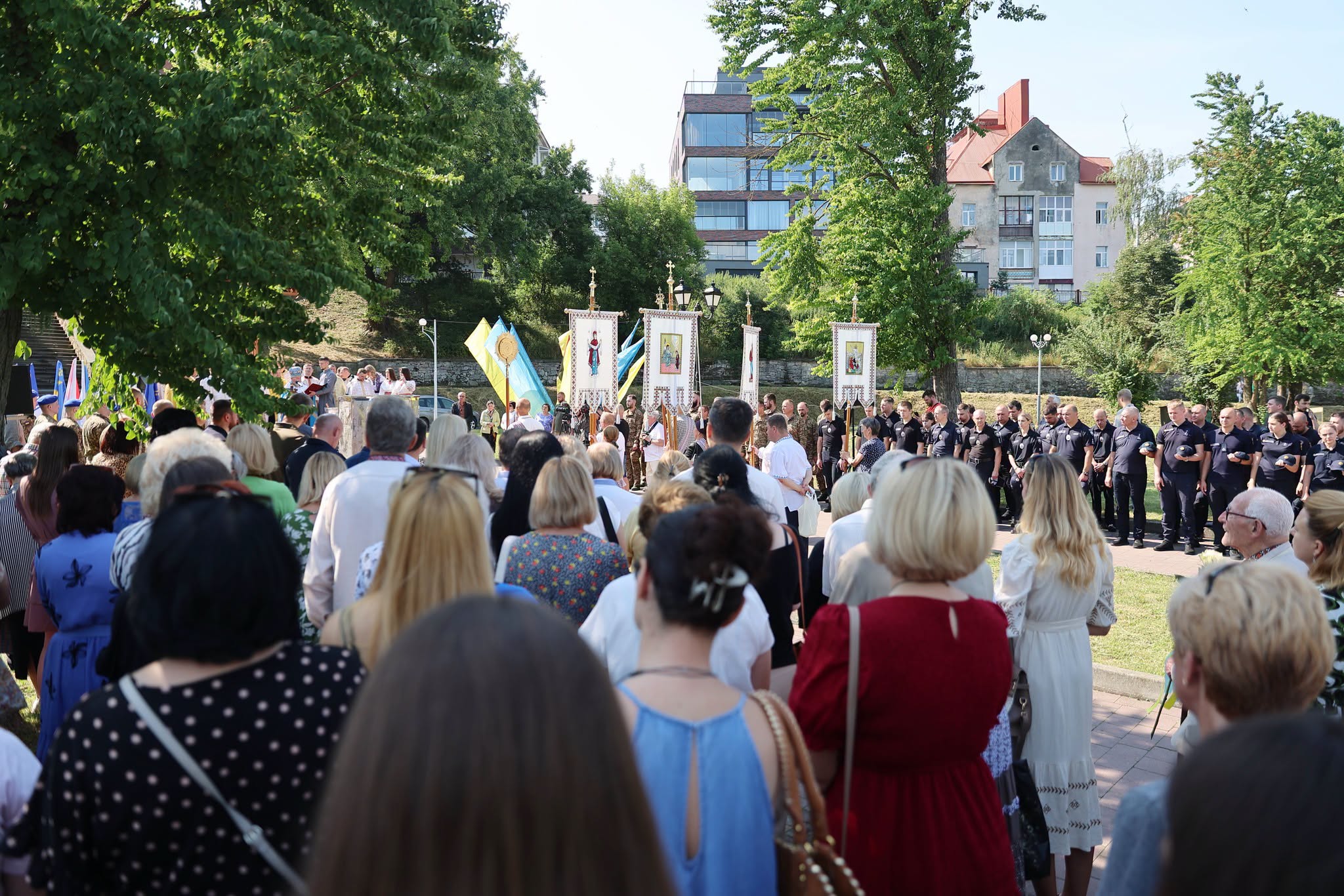Новини Тернополя - фото з День Української Державності та річницю Хрещення Київської Русі-України відзначили у Тернополі