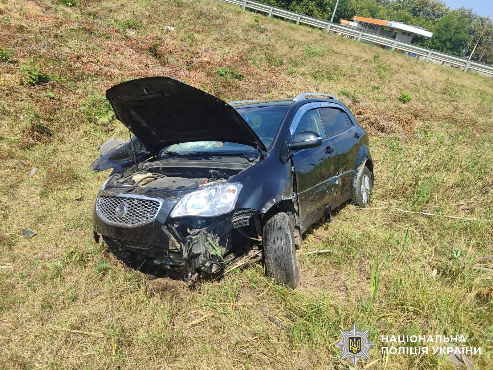 Новини Козятина - фото з Поблизу Махнівки зіткнулися два «Volkswagenа». Один із водіїв отримав травми