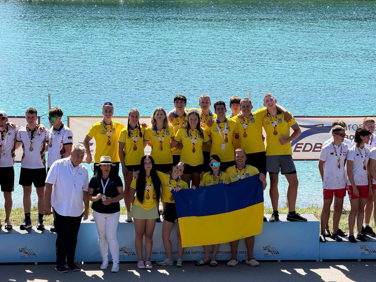 Новини Вінниці - фото з На чемпіонаті Європи з веслування на човнах «Дракон» вінничани здобули 13 золотих нагород