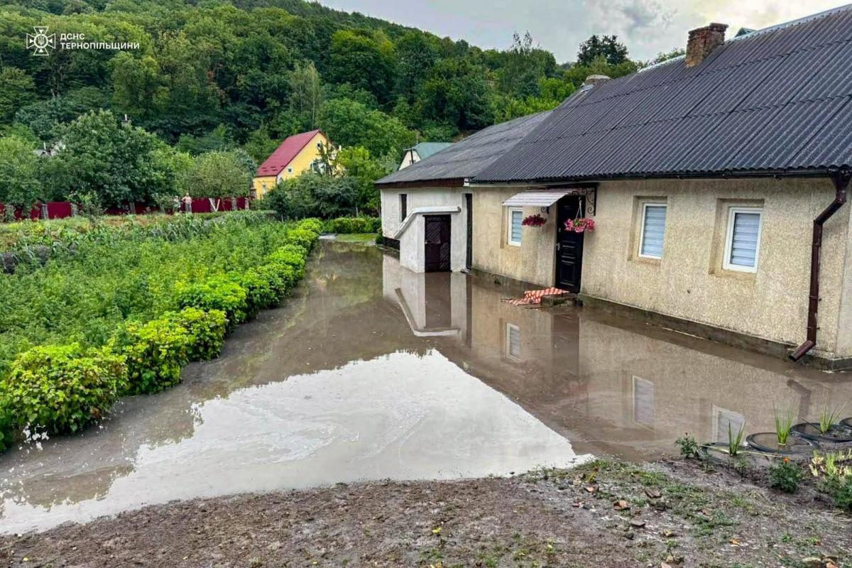 Новини Тернополя - фото з Злива на Тернопільщині: вода затопила будинки, підвали та гаражі у трьох населених пунктах