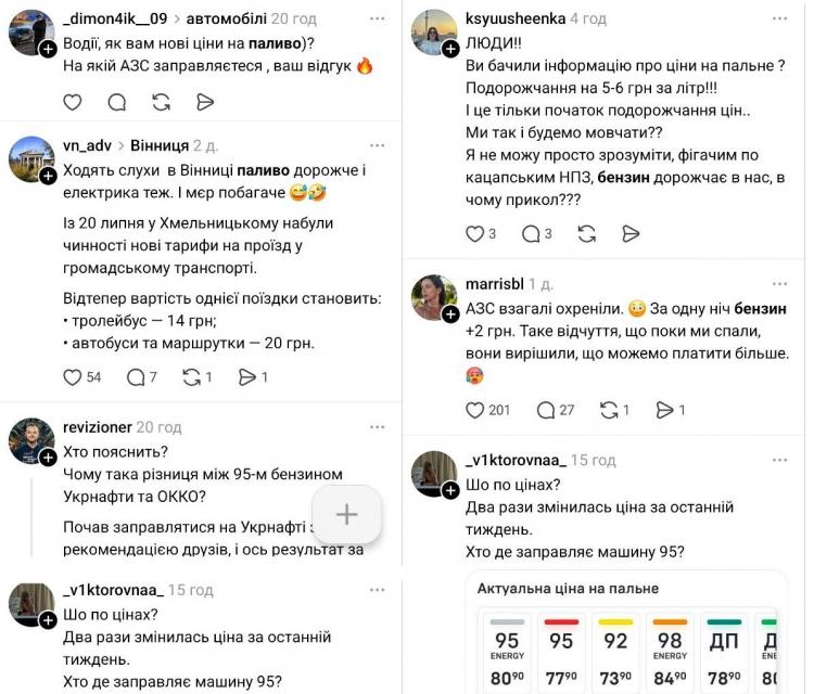 Новини Вінниці - фото з Пальне знову дорожчає. Чи чекати 100 грн за літр і де у Вінниці ще можна заправитися дешевше