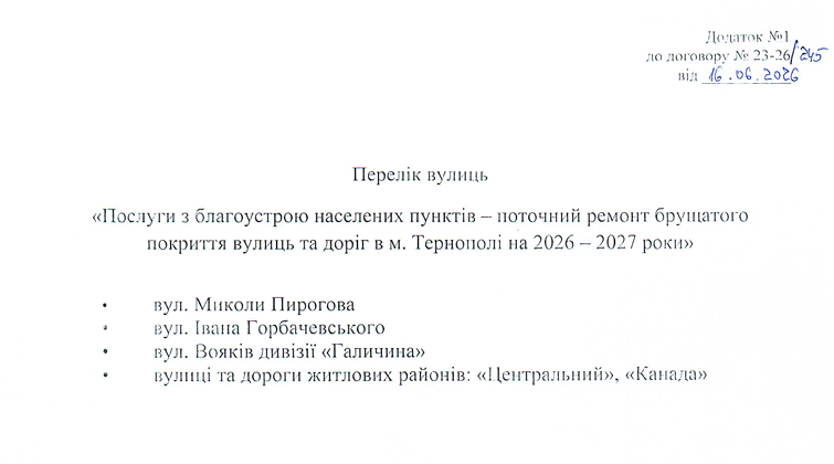 Новини Тернополя - фото з Триває ремонт вулиці Горбачевського. Що хочуть робити за 57 мільйонів