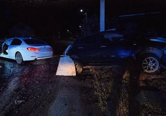 Новини Вінниці - фото з Втеча від поліції закінчилася ДТП. У Вінниці склали три протоколи на водія BMW