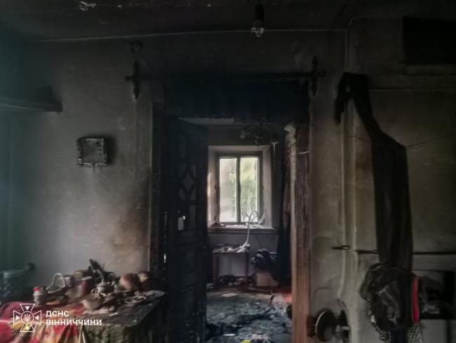 Новини Вінниці - фото з У Гніванській громаді під час пожежі загинув 59-річний господар будинку