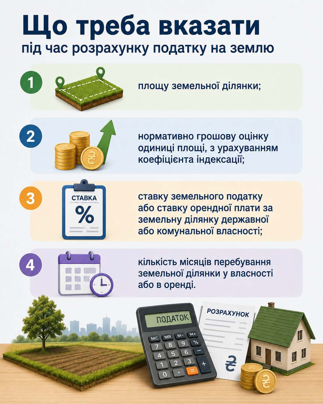 Новини Тернополя - фото з Земельний податок на Тернопільщині: хто має платити, які є пільги та як розрахувати суму