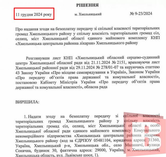 Новини Хмельницького - фото з Півтора року без рішень: як конфлікт навколо ЦРЛ паралізував роботу Хмельницької райради
