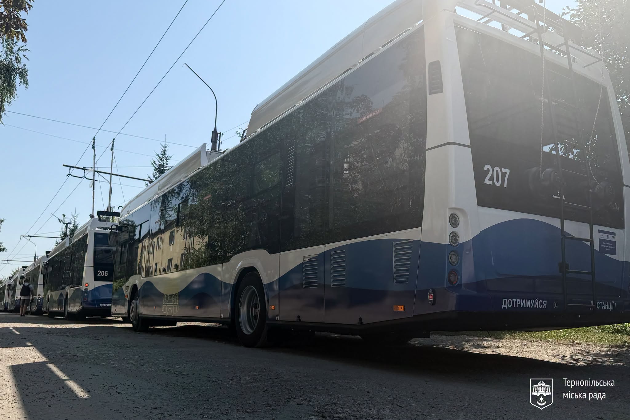 До Тернополя прибули всі 17 нових тролейбусів