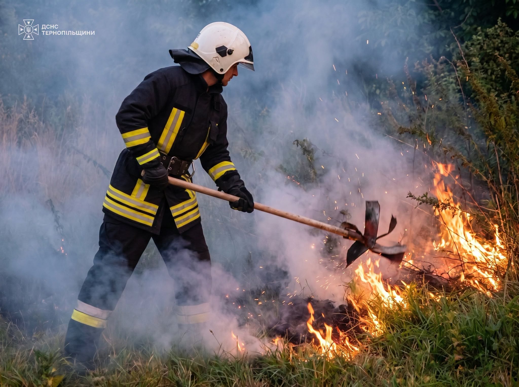 Новини Тернополя - фото з На Тернопільщині за добу ліквідували сім пожеж