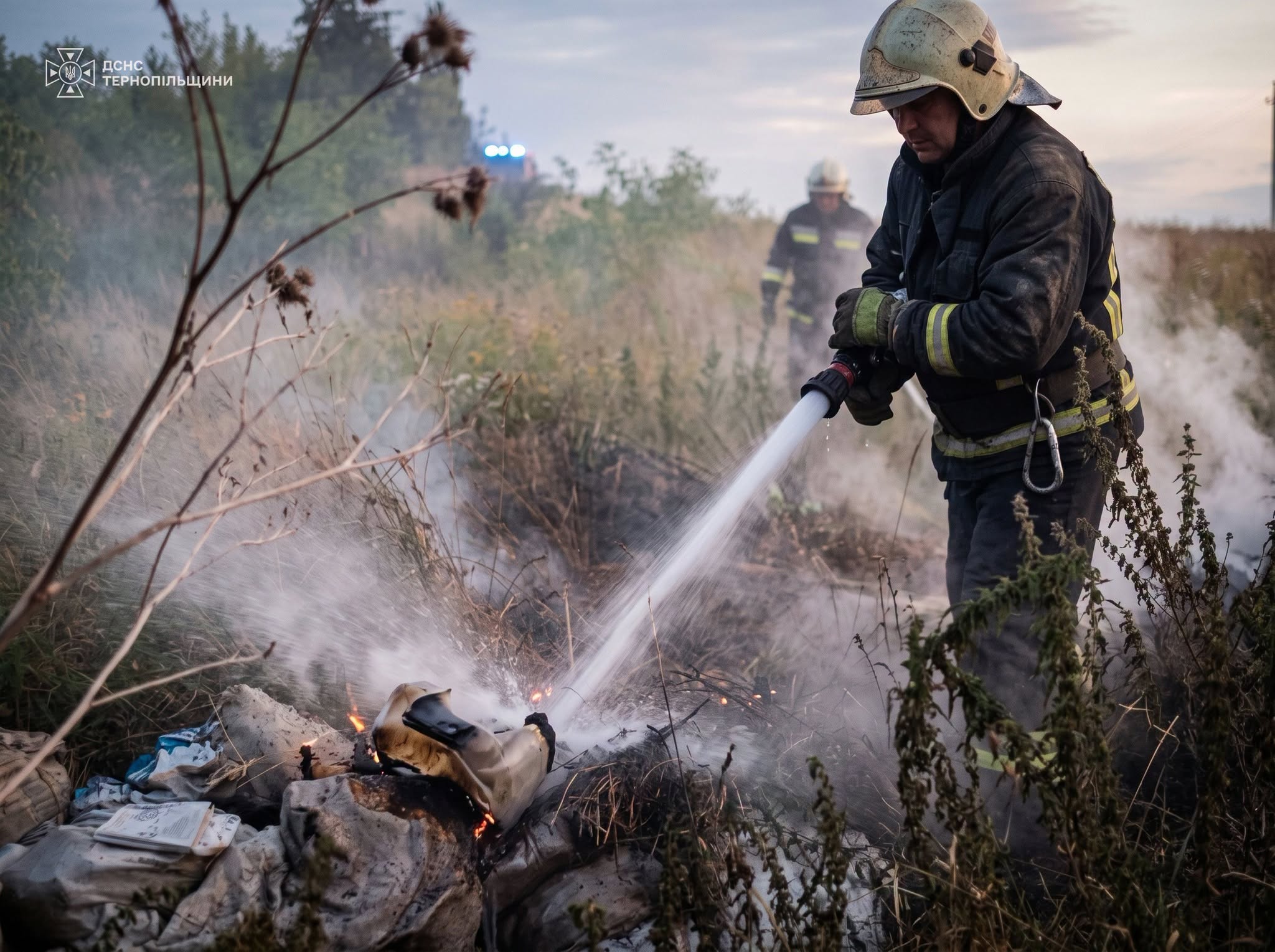 Новини Тернополя - фото з На Тернопільщині за добу ліквідували сім пожеж